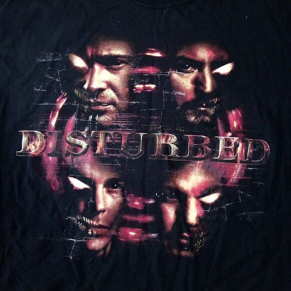 Disturbed 2008 Tour T-Shirt - Picture 1 of 6